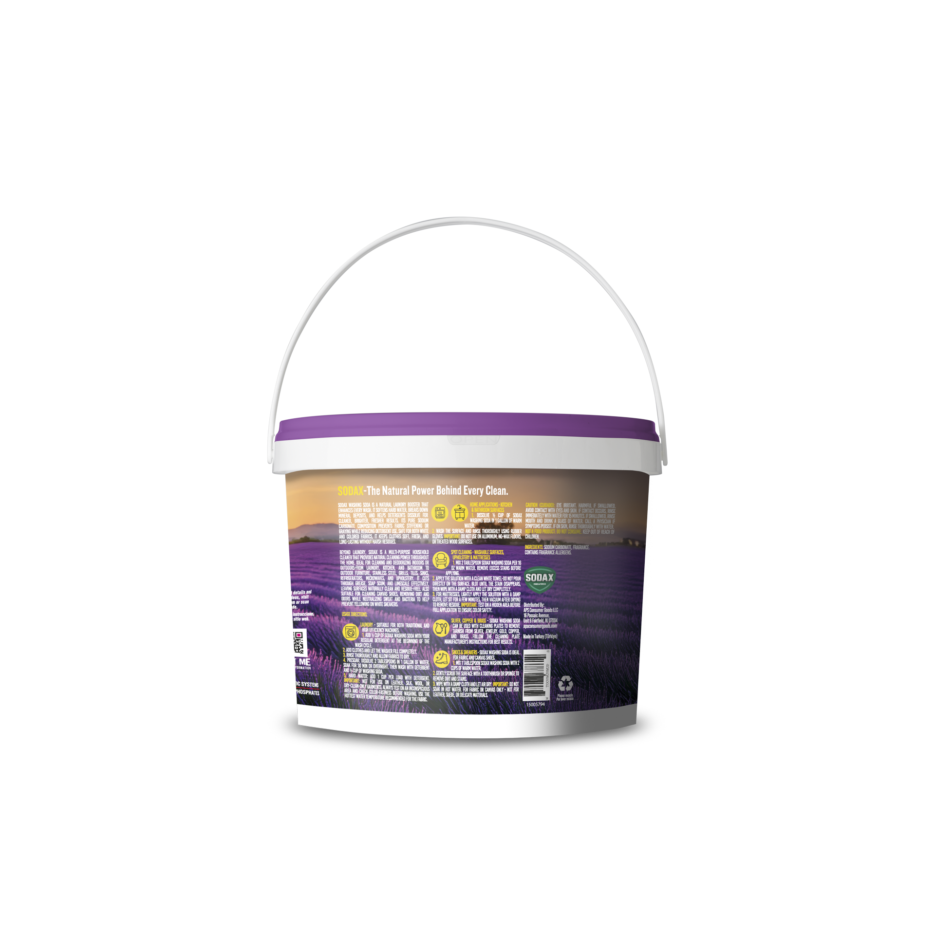 SODAX Lavanta Kokulu (2,27kg) - 2